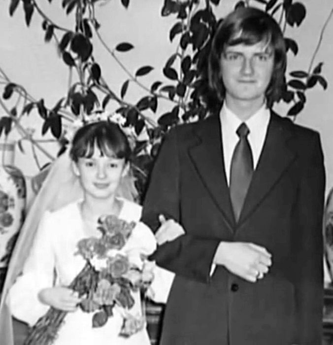 Татьяна Аксюта и Юрий Аксюта. / Фото: ru.pinterest.com