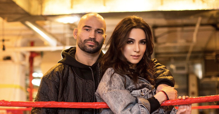 Певица Зара и Артем Лобов. Певица Зара и Артем Лобов.