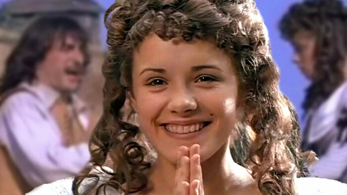 Елена Цыплакова в фильме «Д'Артаньян и три мушкетера».