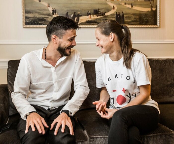 Максим Матвеев и Яна Сексте поддерживают теплые отношения. 