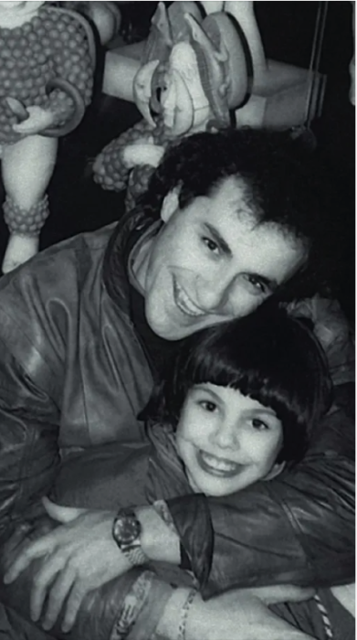 Михаил Турецкий с дочкой Наташей. / Фото: hevoicemag.ru