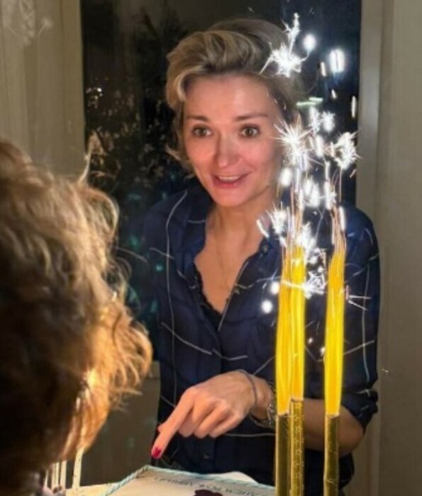 Надежда Михалкова встретила свои 39 лет в домашней обстановке. 