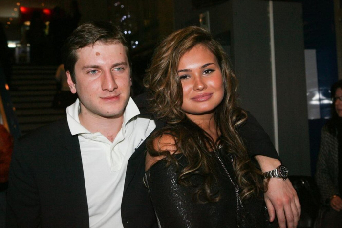 Резо Гигинеишвили с певицей Настей Кочетковой.