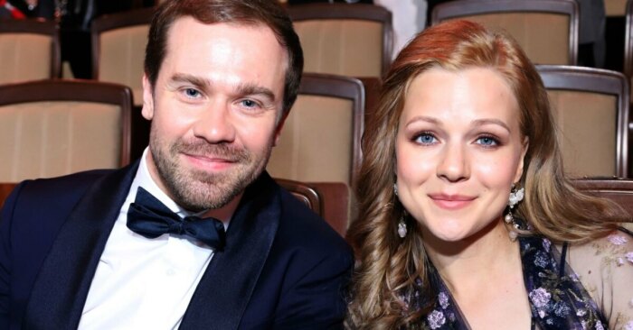 Дана Абызова с мужем-актером Алексеем Морозовым