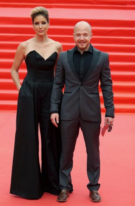 Ольга Сутулова с мужем Евгением Стычкиным. 