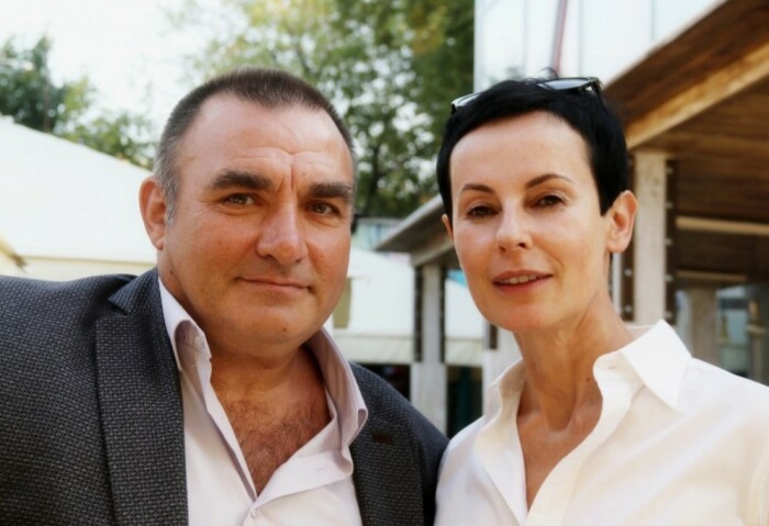 Сергей Векслер и Ирина Апексимова. Сергей Векслер и Ирина Апексимова.