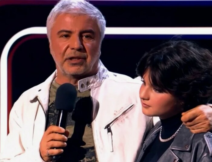 Сосо Павлиашвили с дочкой Сандрой. 