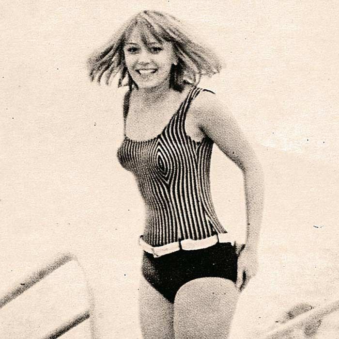 Маргарита Терехова в молодости. 