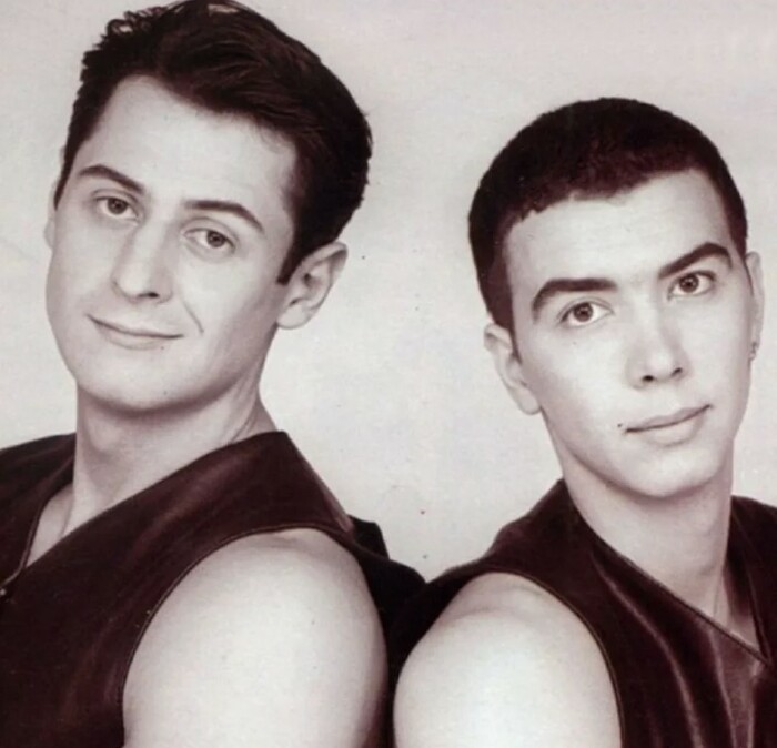 Стас Костюшкин и Денис Клявер в начале карьеры. Стас Костюшкин и Денис Клявер в начале карьеры.