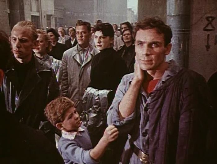 Владимир Заманский в фильме "Каток и скрипка".