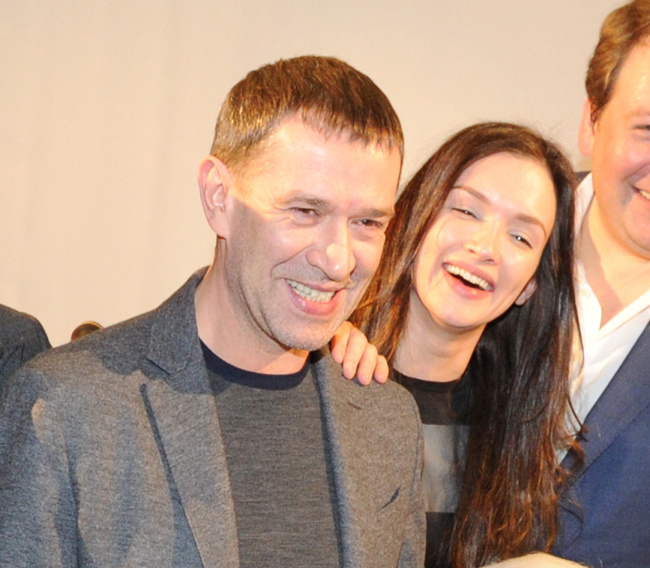 Паулина Андреева и Владимир Машков. Паулина Андреева и Владимир Машков.