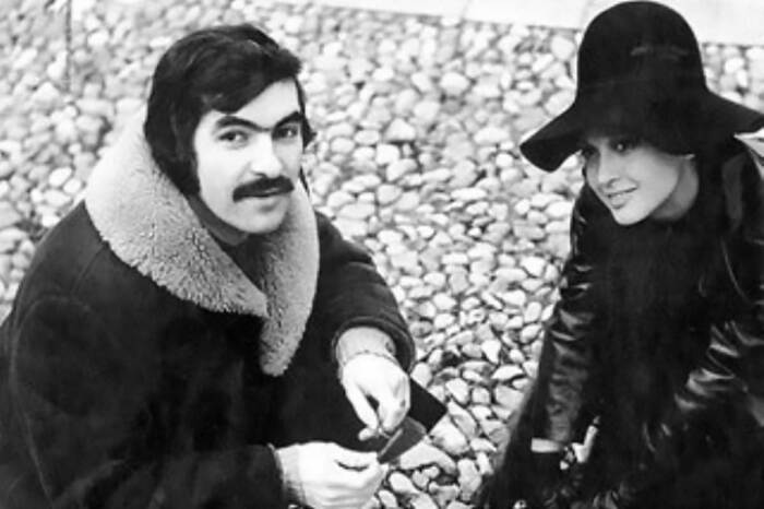 Ирина Печерникова с первым мужем. 