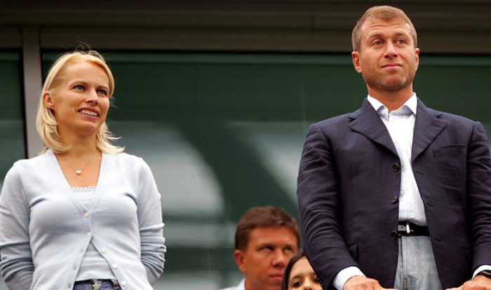 Роман Абрамович с Ириной Маландиной.