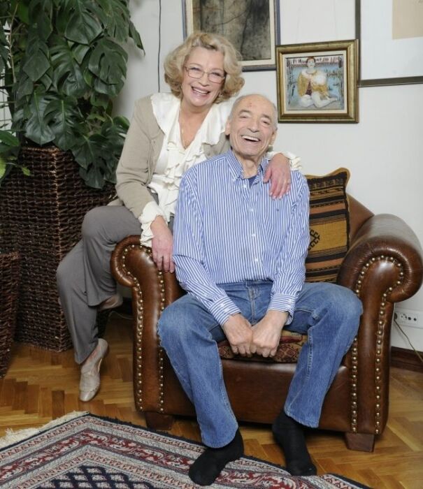 Ольга Остроумова - последняя любовь Валентина Гафта. Ольга Остроумова - последняя любовь Валентина Гафта.