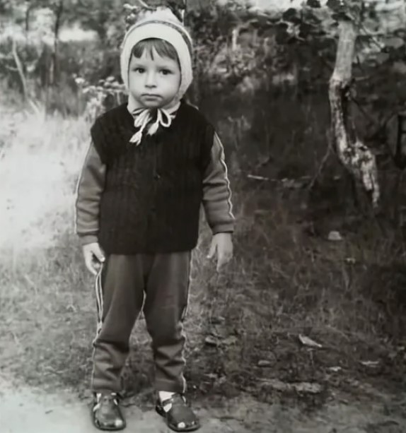 Максим Лагашкин в раннем возрасте. 