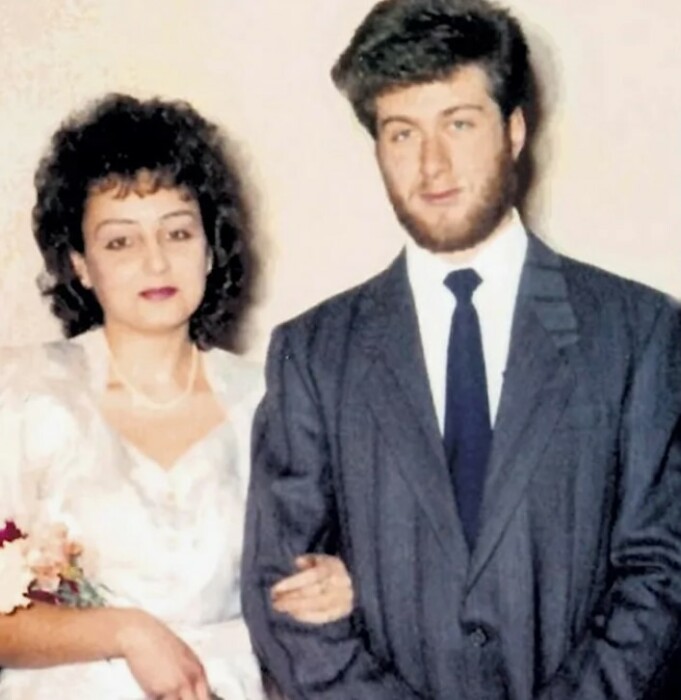 Роман Абрамович с первой супругой.