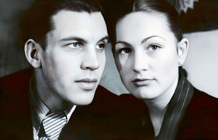 Людмила Хитяева и Александр Белокринкин.