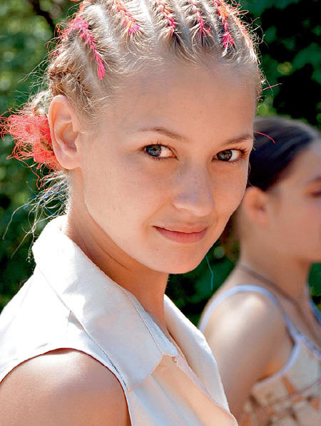 Евгения Лоза в юности. / Фото: biographe.ru