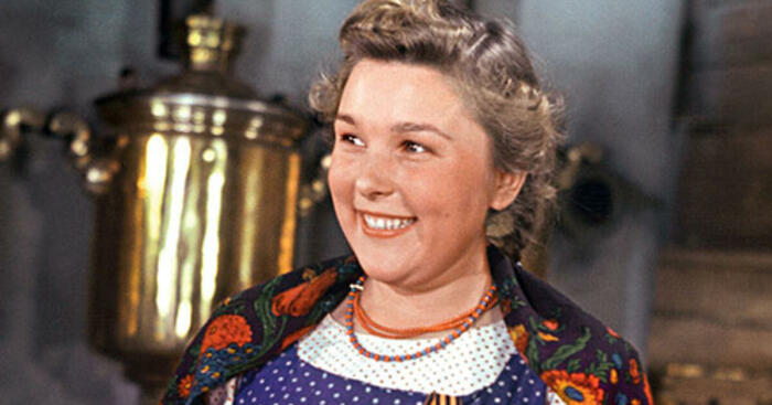 Вера Васильева в фильме «Сказание о земле Сибирской».