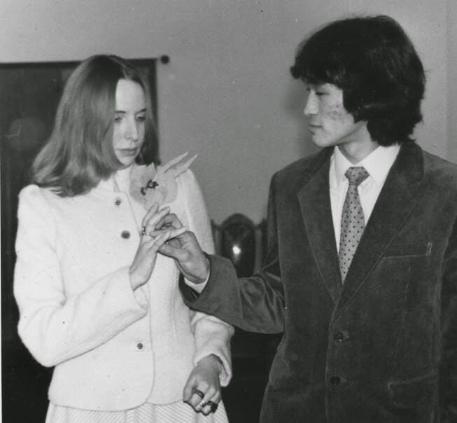 Виктор Цой и Марьяна Ковалева. Виктор Цой и Марьяна Ковалева.