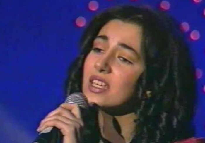 Певица Зара на "Фабрике звезд". Певица Зара на "Фабрике звезд".