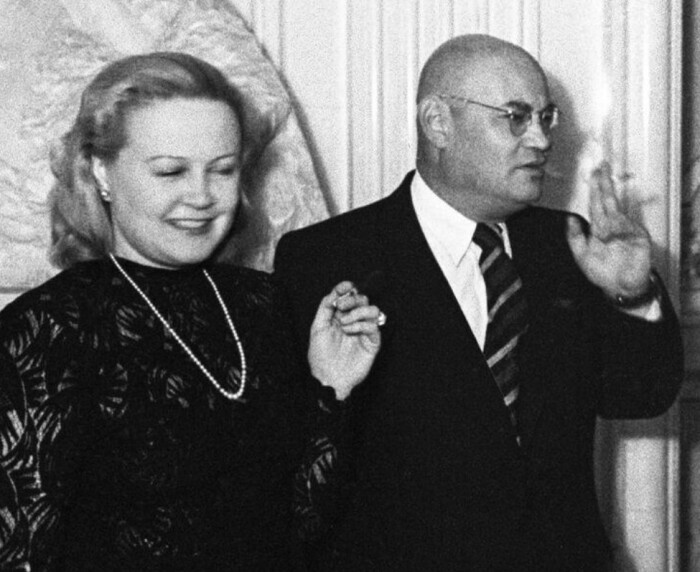 Татьяна Окуневская и Арчил Гомиашвили. Татьяна Окуневская и Арчил Гомиашвили.