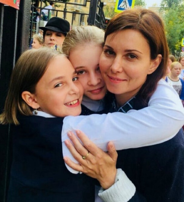 Александра Урсуляк смогла остаться в хороших отношениях с отцом своих детей.
