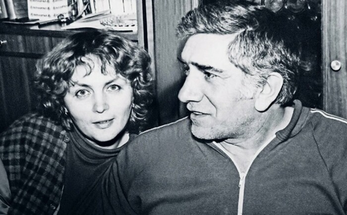 Армен Джигарханян и Татьяна Власова в молодые годы. 