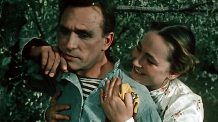 Людмила Хитяева в фильме «Поднятая целина».