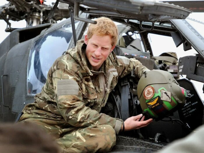 Принц Гарри служил в Афганистане.