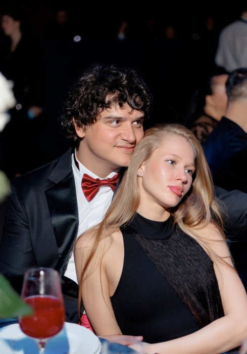 Филипп Бегак с Анастасией Абрютиной.