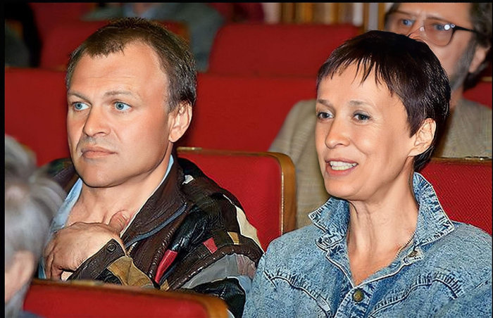 Ирина Печерникова с Александром Соловьевым.