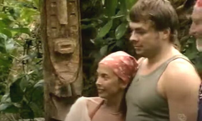 Жанна Фриске и Илья Кобесов на "Последнем герое". Жанна Фриске и Илья Кобесов на "Последнем герое".