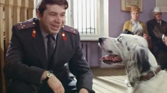 Андрей Мартынов в фильме "Белый Бим черное ухо".