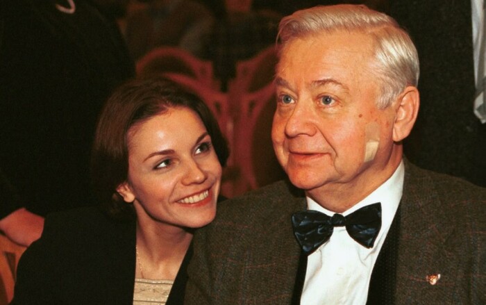 Марина Зудина 10 лет была любовницей Олега Табакова. 