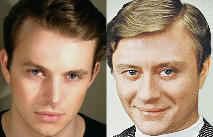 Андрей Удалов удивительно похож на своего легендарного деда. Андрей Удалов удивительно похож на своего легендарного деда.