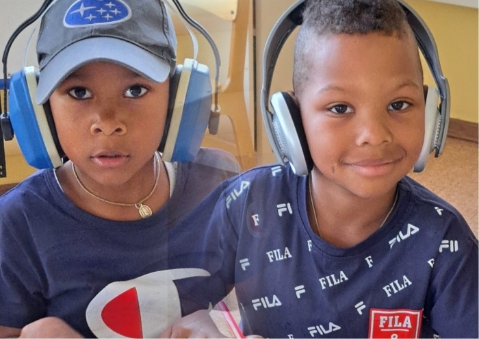 Близнецы Натальи Ведениной уже подросли. 