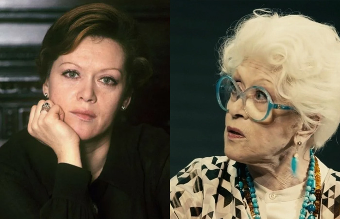 Алиса Фрейндлих в этом году перешагнула цифру в 91 год. Алиса Фрейндлих в этом году перешагнула цифру в 91 год.