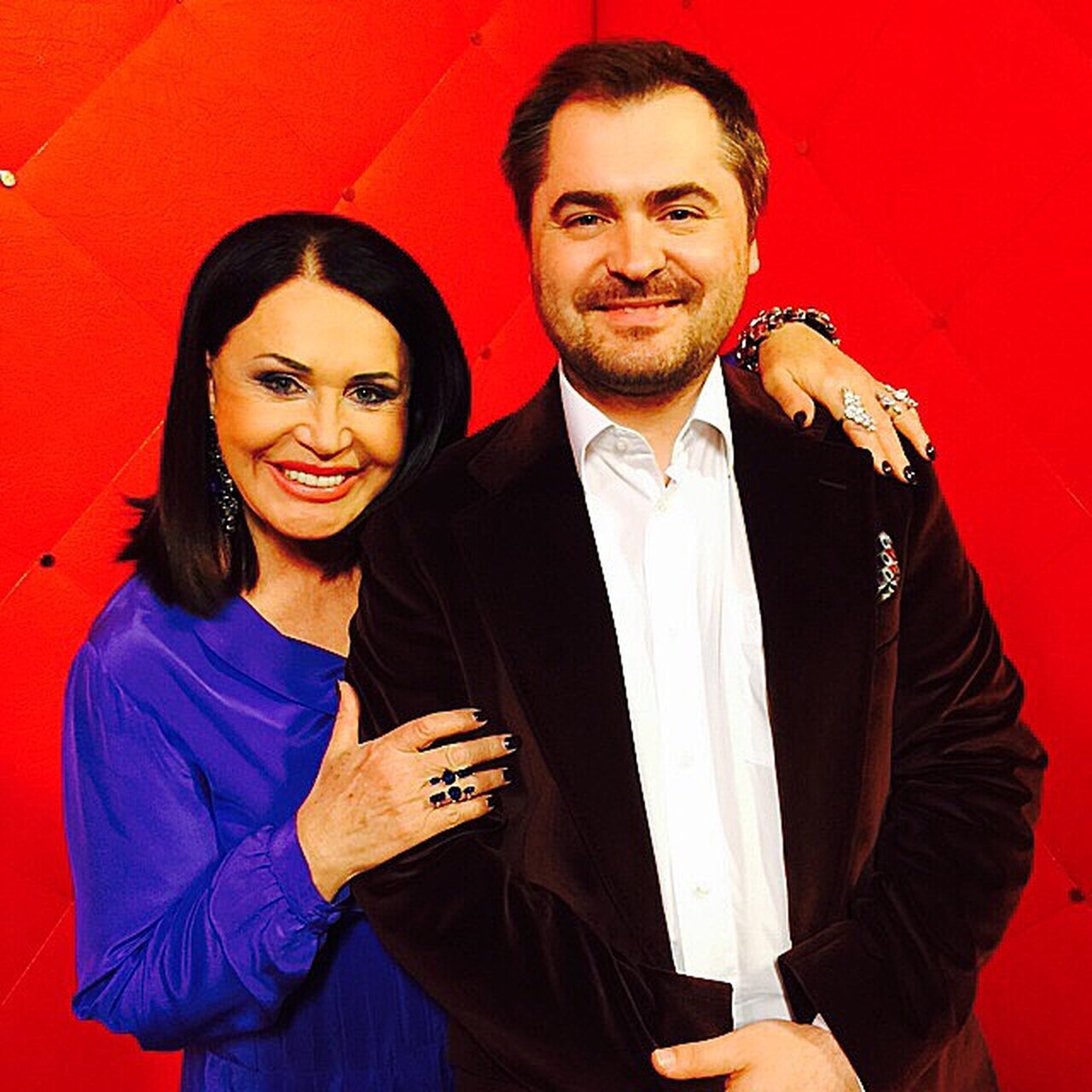 Надежда Бабкина с Евгением Гором. Надежда Бабкина с Евгением Гором.