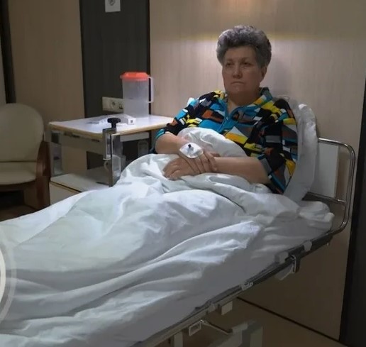 Пострадавшая в ДТП.