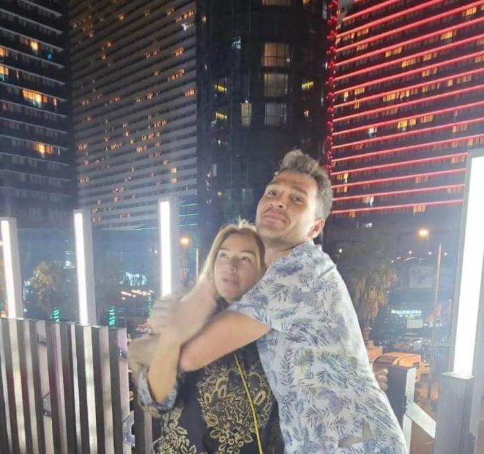 Алёна Апина и её новый парень - массажист Юрий. Алёна Апина и её новый парень - массажист Юрий.