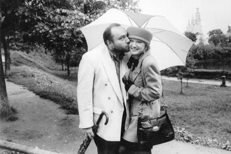 Людмила Гурченко со своим следующим мужем.