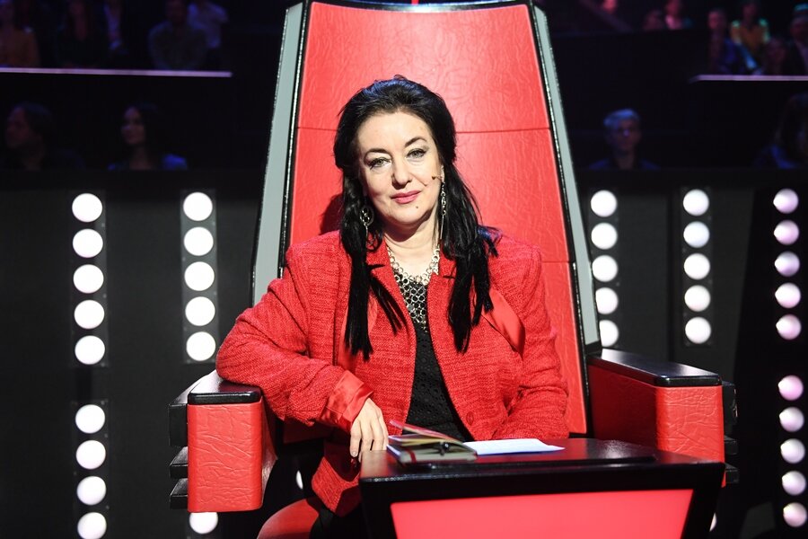 Тамара Гвердцители в жюри шоу "Голос 60+". Тамара Гвердцители в жюри шоу "Голос 60+".