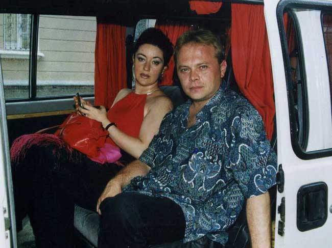 Тамара Гвердцители и Сергей Амбатьело. Тамара Гвердцители и Сергей Амбатьело.