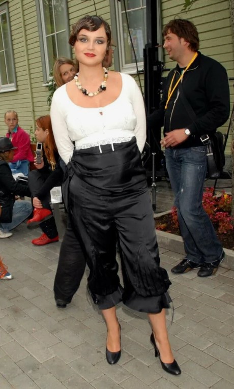 Полина Гагарина в начале карьеры.