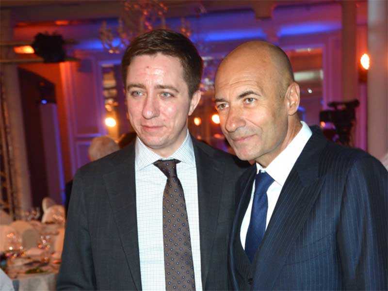 Игорь Крутой с сыном Николаем. Игорь Крутой с сыном Николаем.