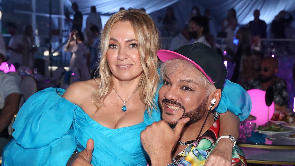 Филипп Киркоров и Яна Рудковская.