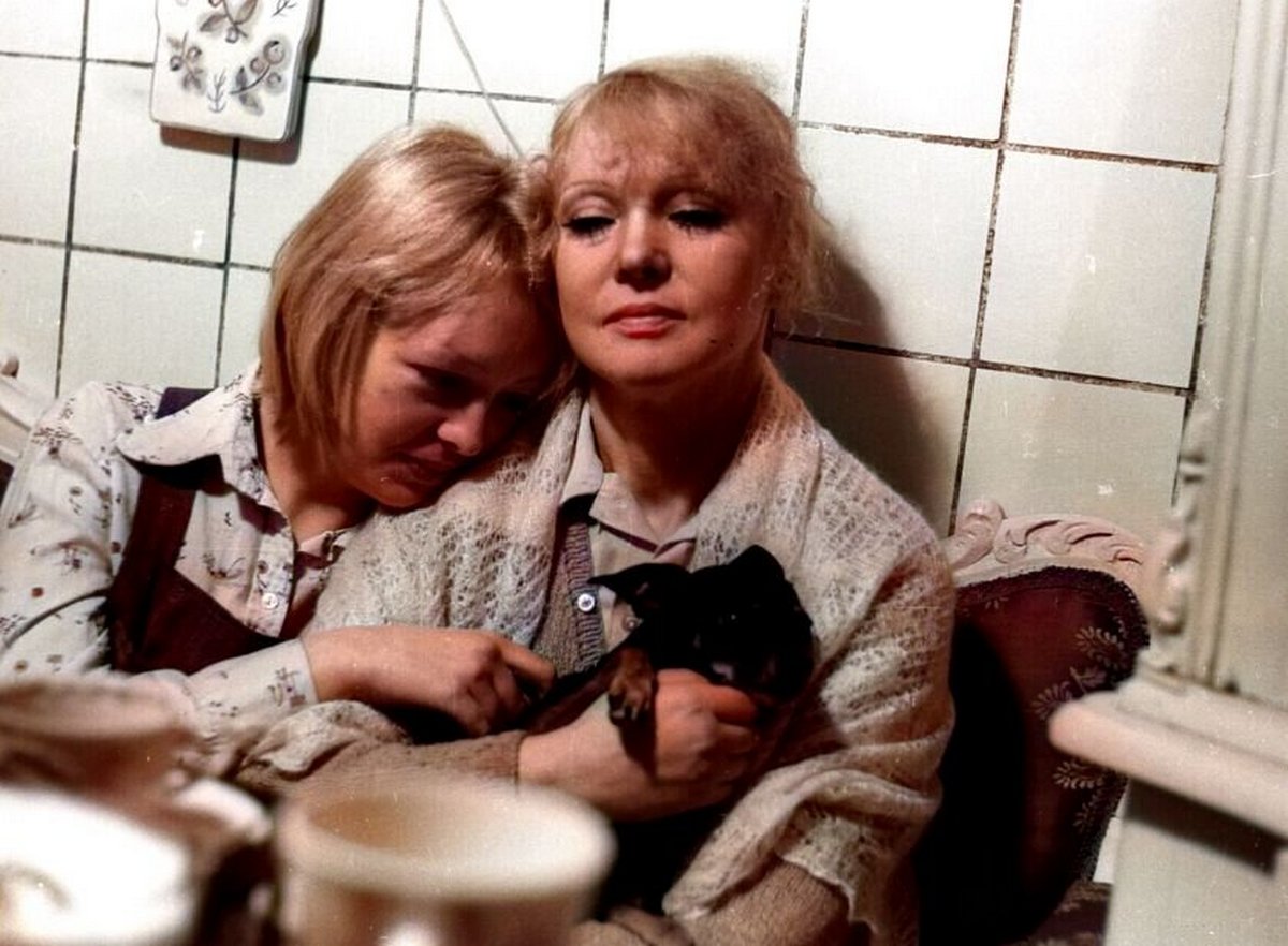 Людмила Гурченко с дочкой Марией.