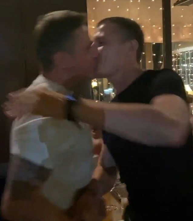 Сергей Лазарев и Алекс Малиновский. Сергей Лазарев и Алекс Малиновский.