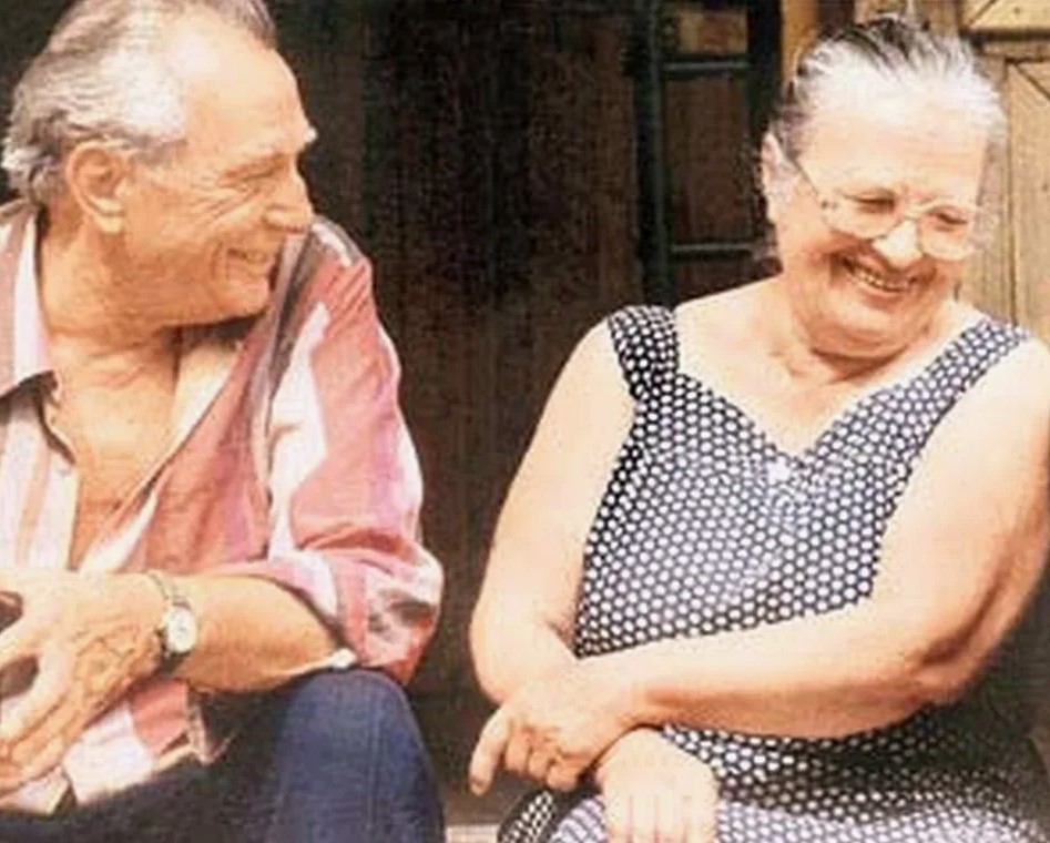 Евгений Матвеев с супругой. Евгений Матвеев с супругой.